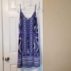 Printed summer dress